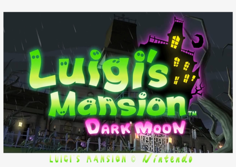 Dark Moon Nintendo Luigi S Mansion Free Transparent Png