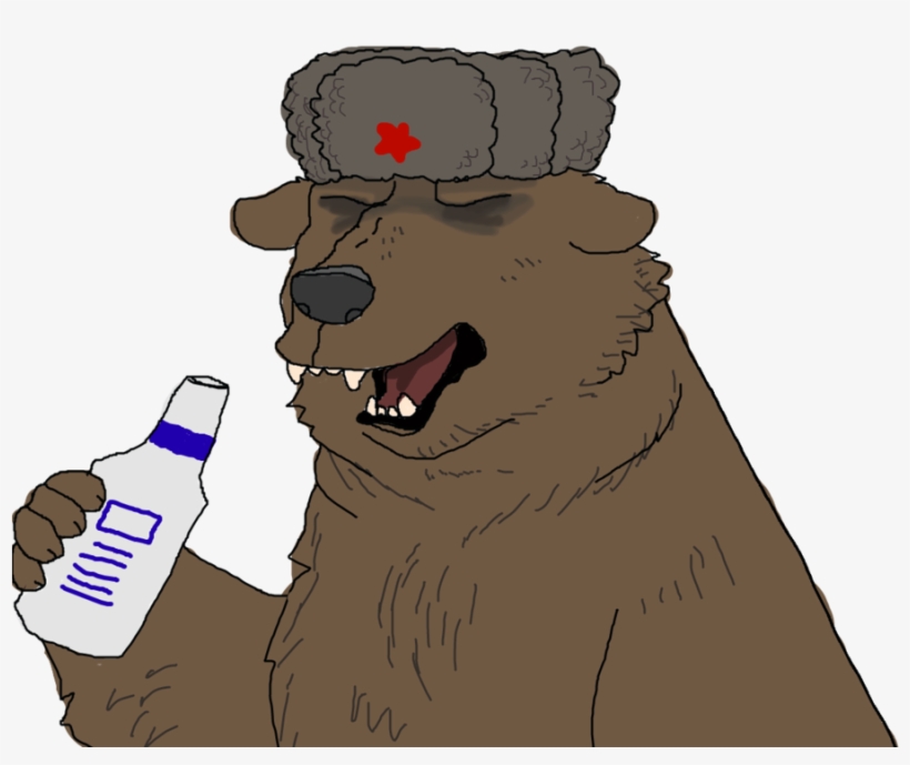 Russian Bear Png Russian Bear With Ushanka Free Transparent PNG