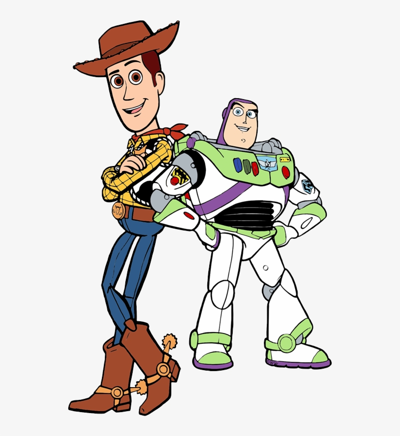 Buzz Woody Posing Woody And Buzz Clipart Transparent Png Clip Art The