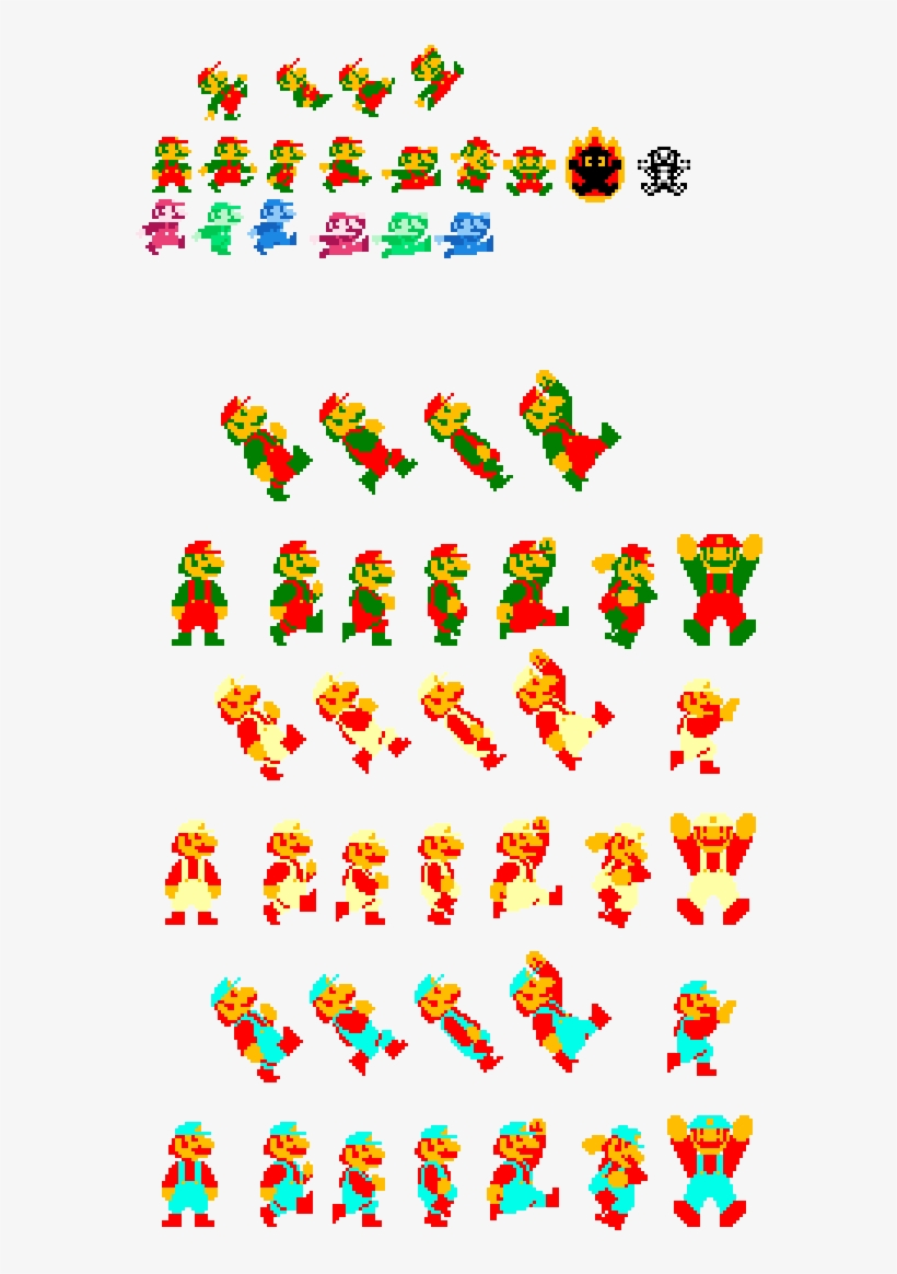 Best Ideas For Coloring Mario Power Sprite