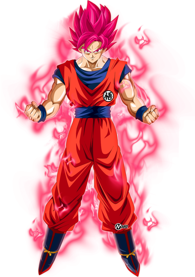 Goku Ssj Rojo Kaioken By Naironkr On Deviantart Dragon Ball Super