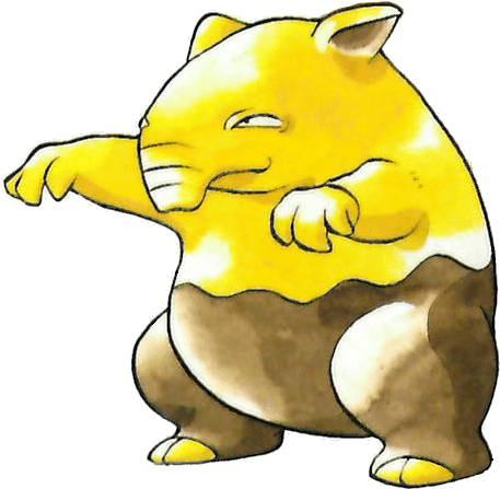 Drowzee From The Official Artwork Set For Pokemon Drowzee Pokemon