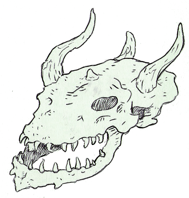 Image Library Library Anglerfish Drawing Skull Skull Free