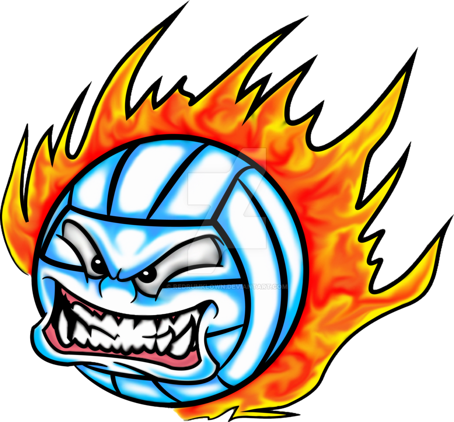 Volleyball On Fire Volleyball On Fire Transparent Free Transparent