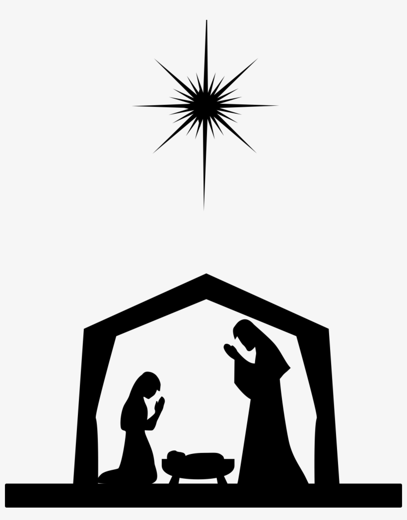 Download Mary And Joseph Nativity Star Svg And Png Files Art Collectibles Drawing Illustration Delage Com Br