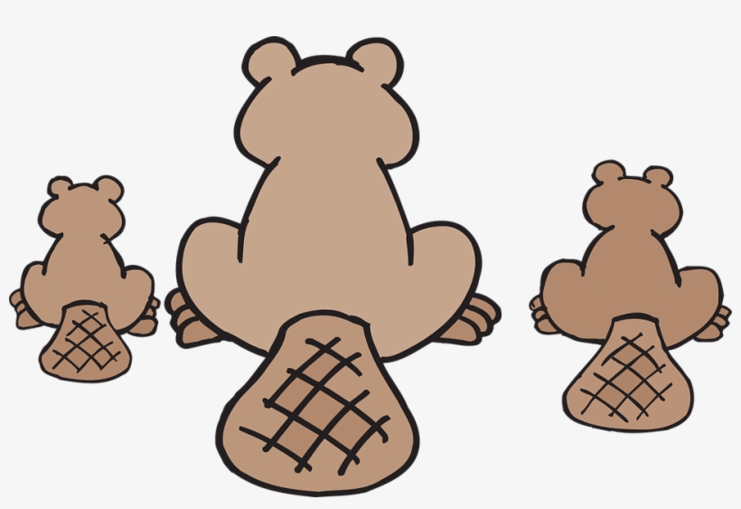 Happy Family Clipart 24, Buy Clip Art - Canadian Beaver Throw Blanket, transparent png #3245