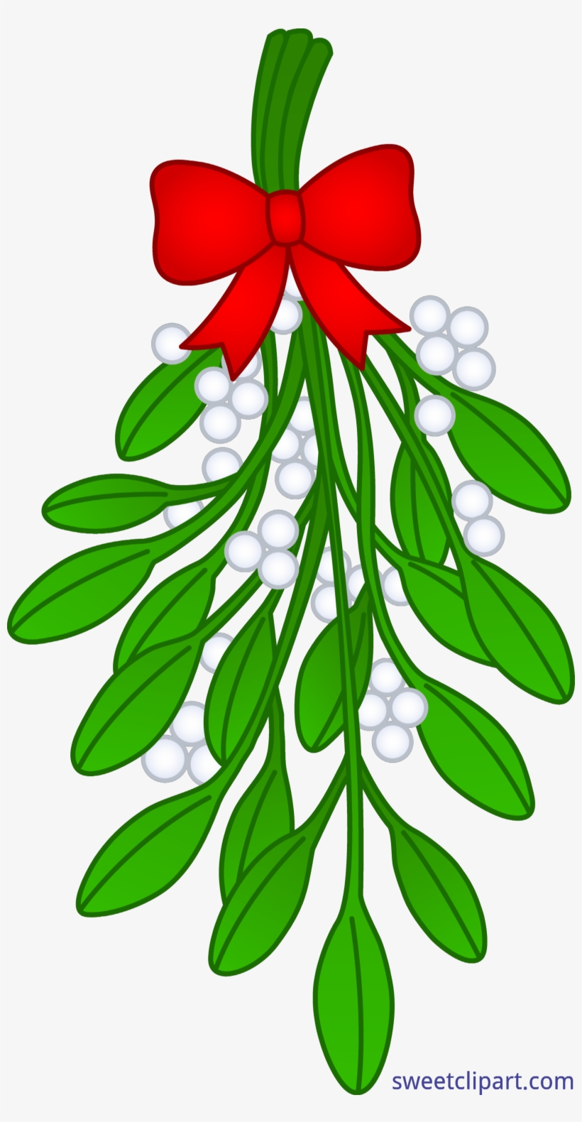 Download Mistletoe Vector Christmas Tree - Mistletoe Clipart Free ...