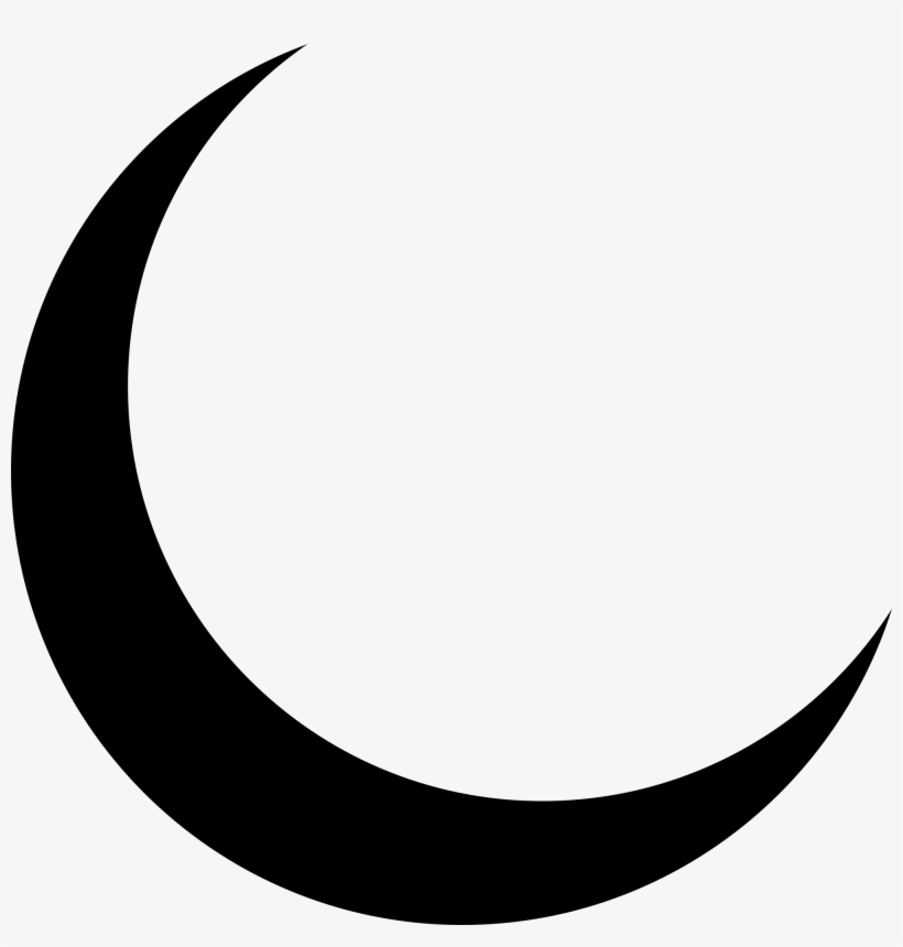 Crescent Moon Png - Moon Svg - Free Transparent PNG Download - PNGkey