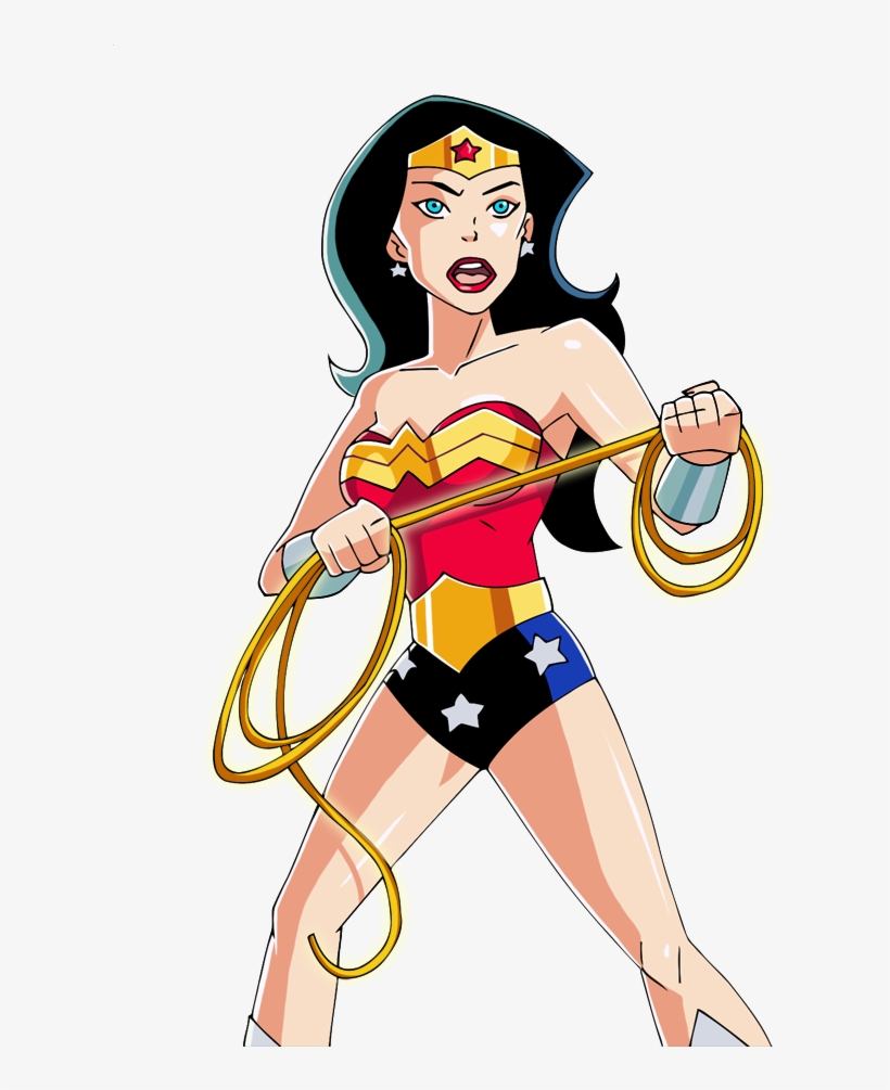 Wonder Woman Cartoon Png - Clip Art - Free Transparent PNG Download