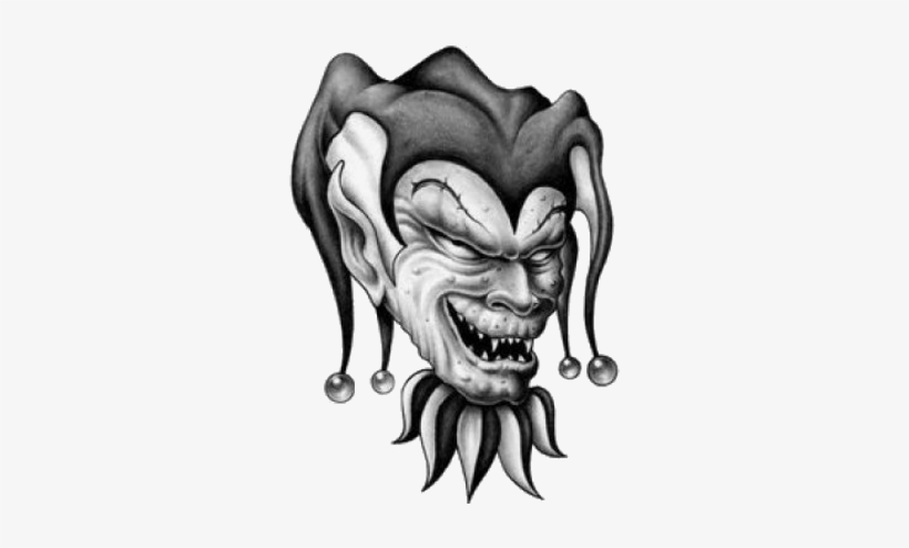 Tattoo Design Joker - Ill Grow Up When Shower Curtain, transparent png #100252