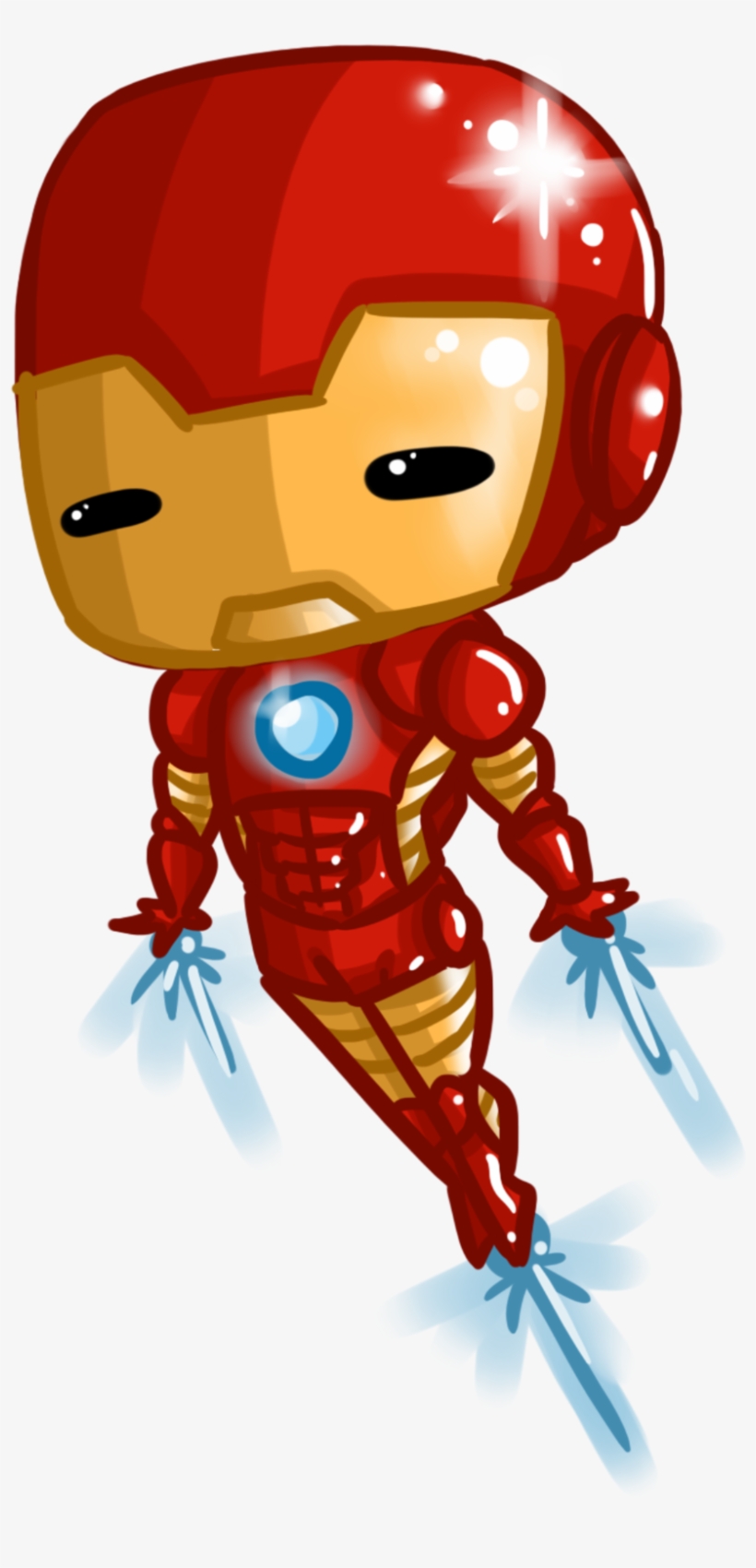 Iron Man - Chibi Avengers Iron Man - Free Transparent PNG Download ...