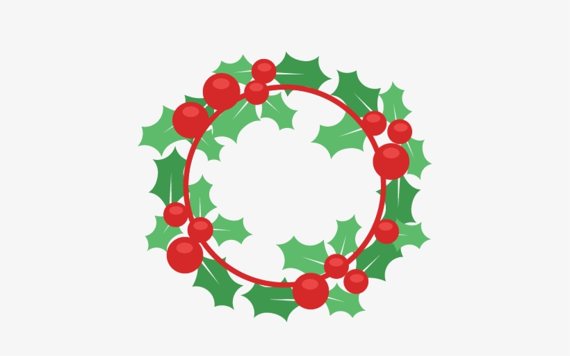 Download Christmas Svg Scrapbook Cut File Files For Christmas Wreath Clipart Free Transparent Png Download Pngkey