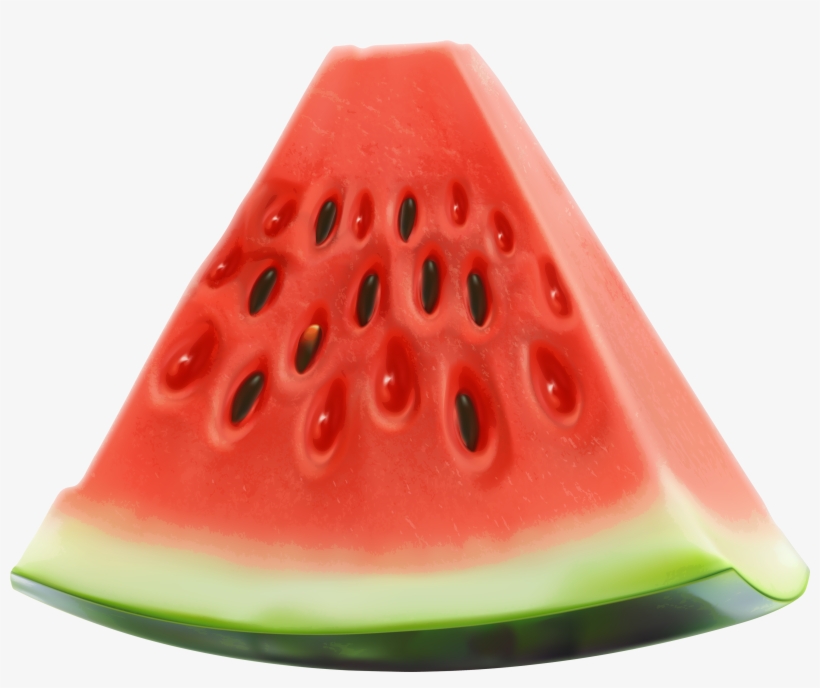 Piece Of Watermelon Png Clipart - Piece Of Watermelon Png, transparent png #104094