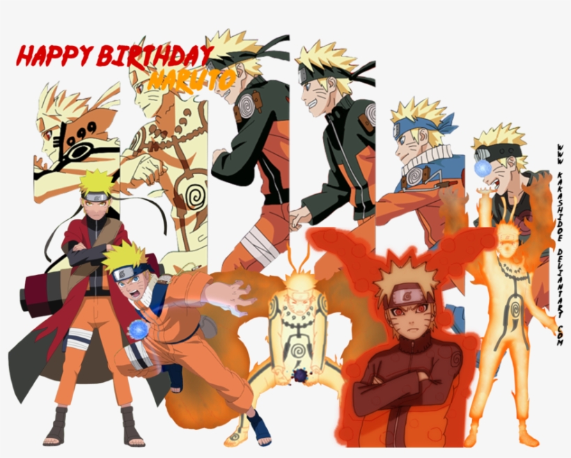 Naruto S Birthday Free Transparent Png Download Pngkey