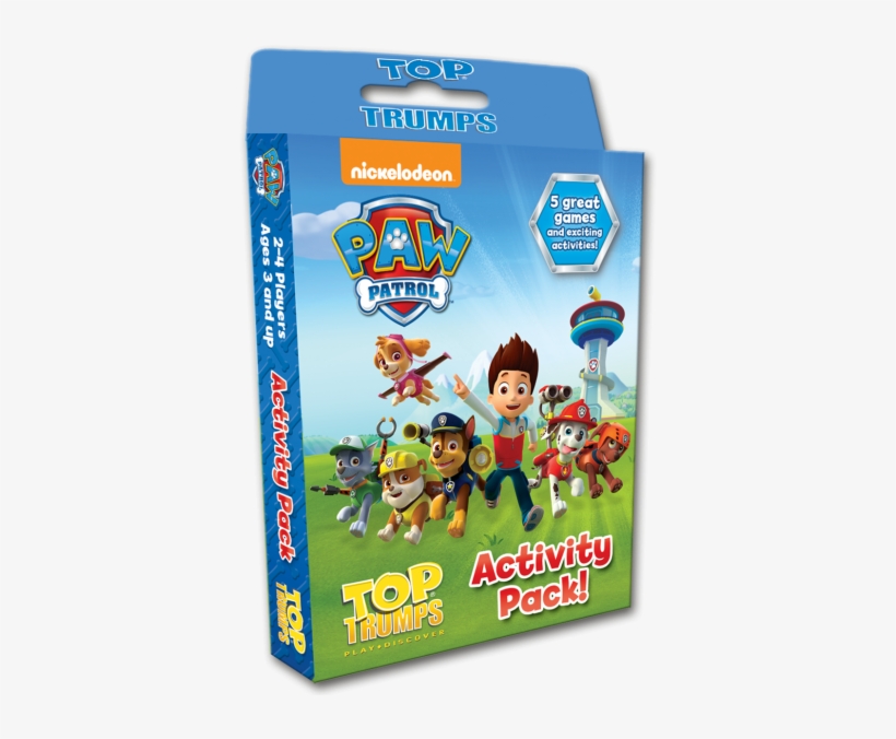 Top Trumps Activity Pack - Top Trumps Paw Patrol Activity Pack - Reduced!, transparent png #105802