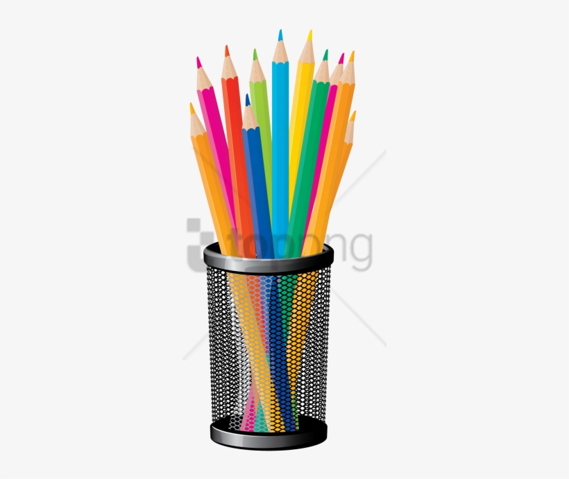 Free Png Color Pencil Png Png Image With Transparent - Back To School Vector Png, transparent png #10052534
