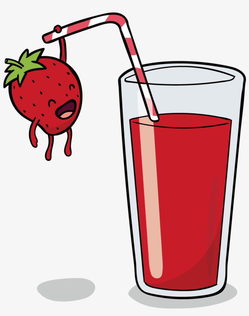 Orange Juice Smoothie Pomegranate Juice Strawberry - น้ำ ผล ไม้ วาด, transparent png #10058300