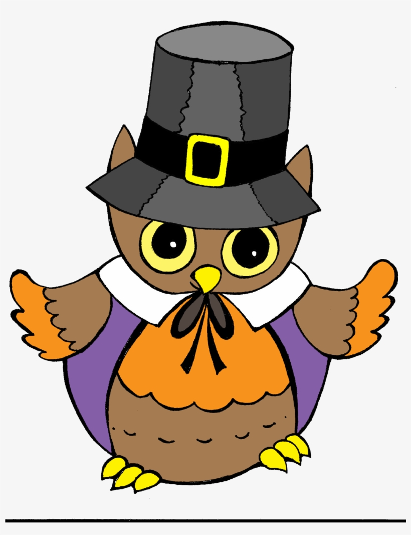 cute thanksgiving owl