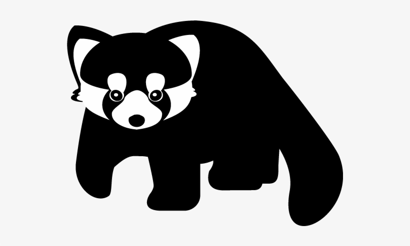 Face Drawing Panda Red Panda Black And White Free Transparent Png Download Pngkey