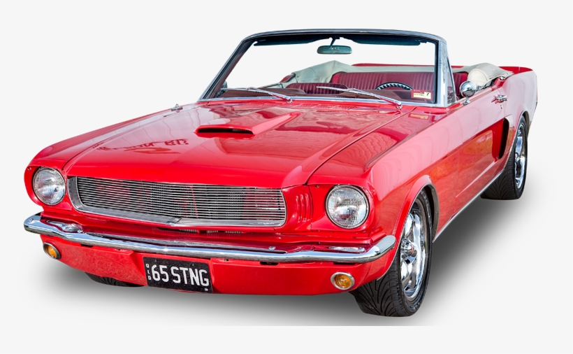 65 Mustang Convertible - Car - Free Transparent PNG Download - PNGkey