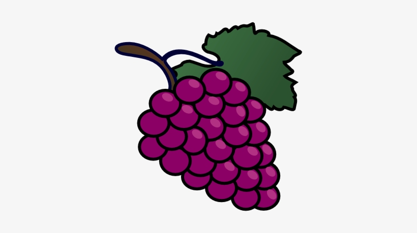 Grapes - Bunch Of Grapes Clipart, transparent png #1065748