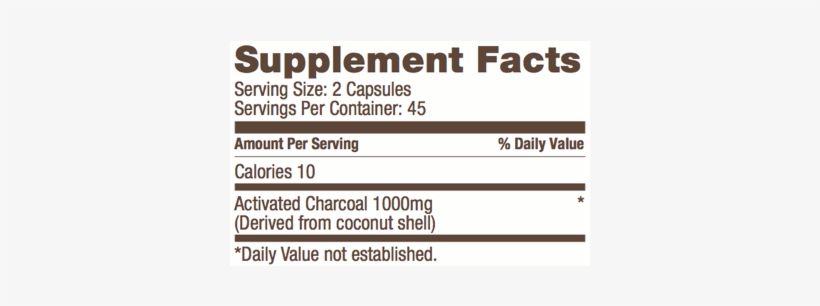 Coconut Charcoal - 90 Ct - - Bulletproof Coconut Charcoal - 90 Capsules, transparent png #1072627