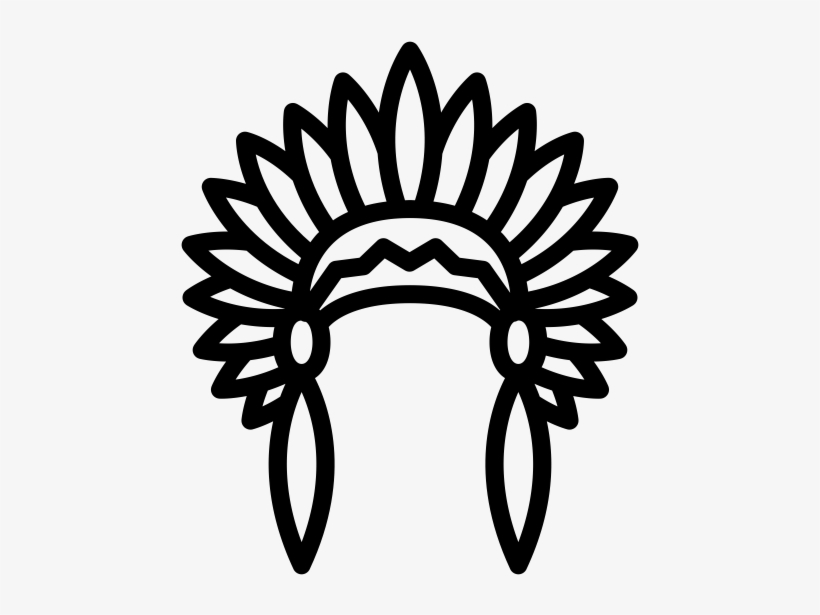 Native American Headdress Rubber Stamp Silikon Untersetzer