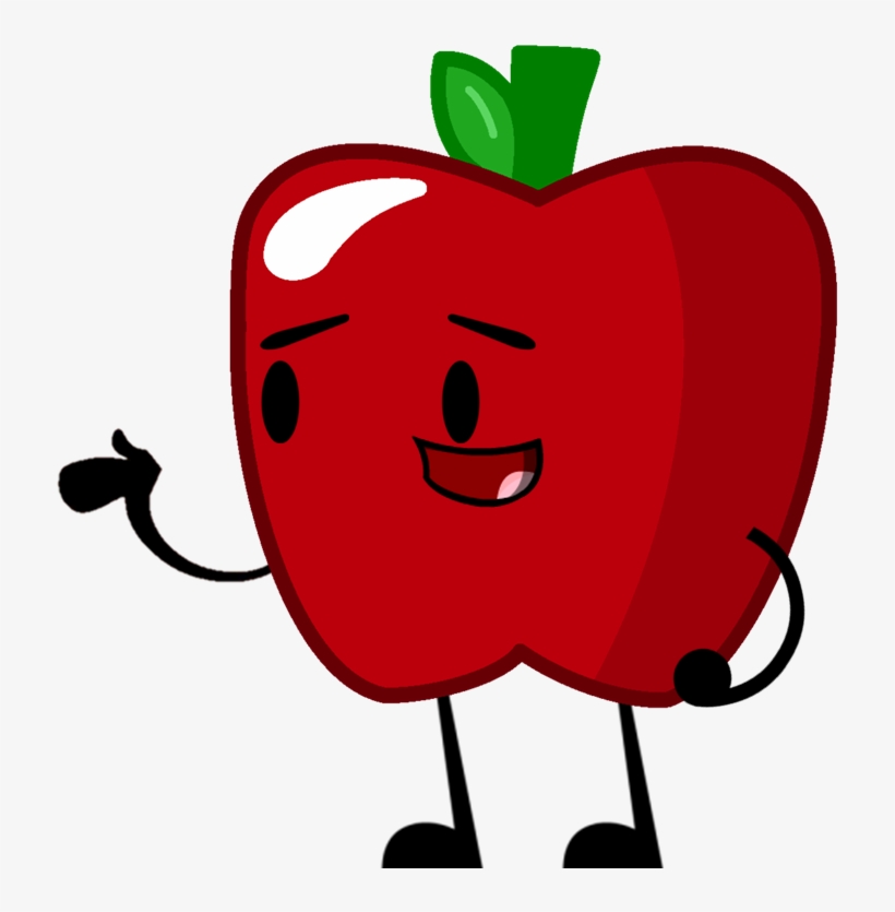 Apple Pose - Bfdi Qpple - Free Transparent PNG Download - PNGkey