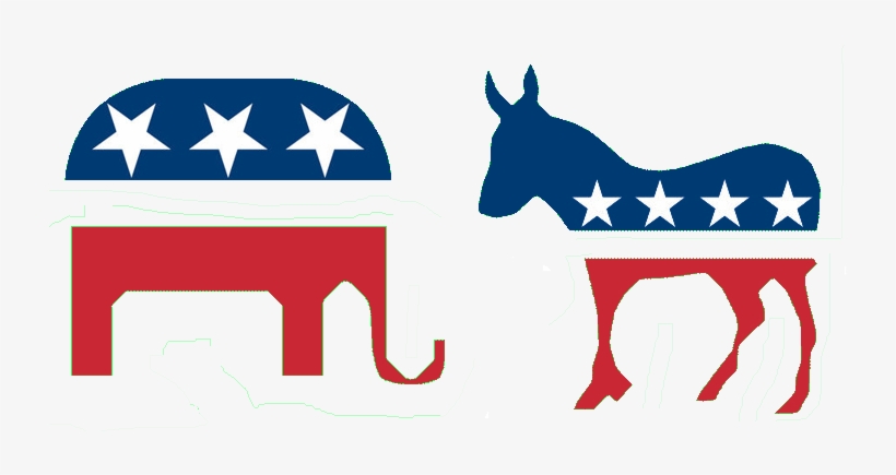 Donkey Democrat Png - Democrat Vs Republican Gif - Free Transparent Png 