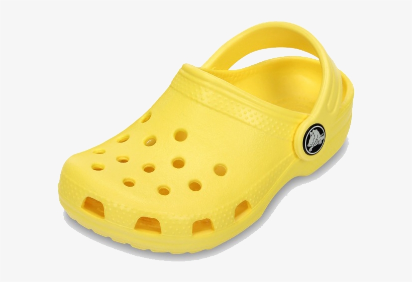 Best Shoes For Standing - Yellow Crocs - Free Transparent PNG Download ...
