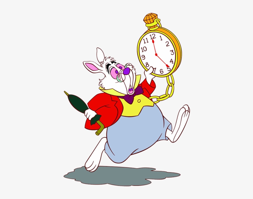 White Rabbit Clipart I M Late For A Very Important Date Free 