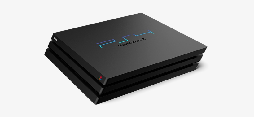 black ps2 on ps4