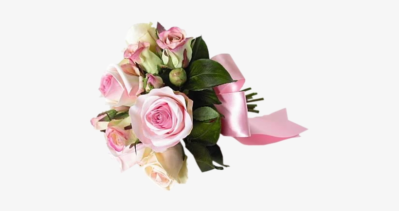 Bouquet Of Pink Roses Png - Free Transparent PNG Download - PNGkey