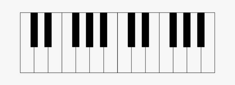 Piano Keys Octave Music Keyboard Piano Pattern Free Transparent Png Download Pngkey