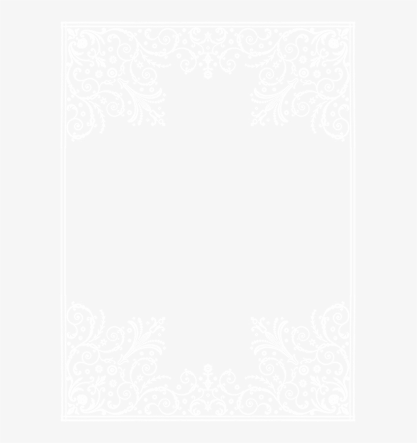 Elegant Border Png - Elegant White Border Design, transparent png #1159823
