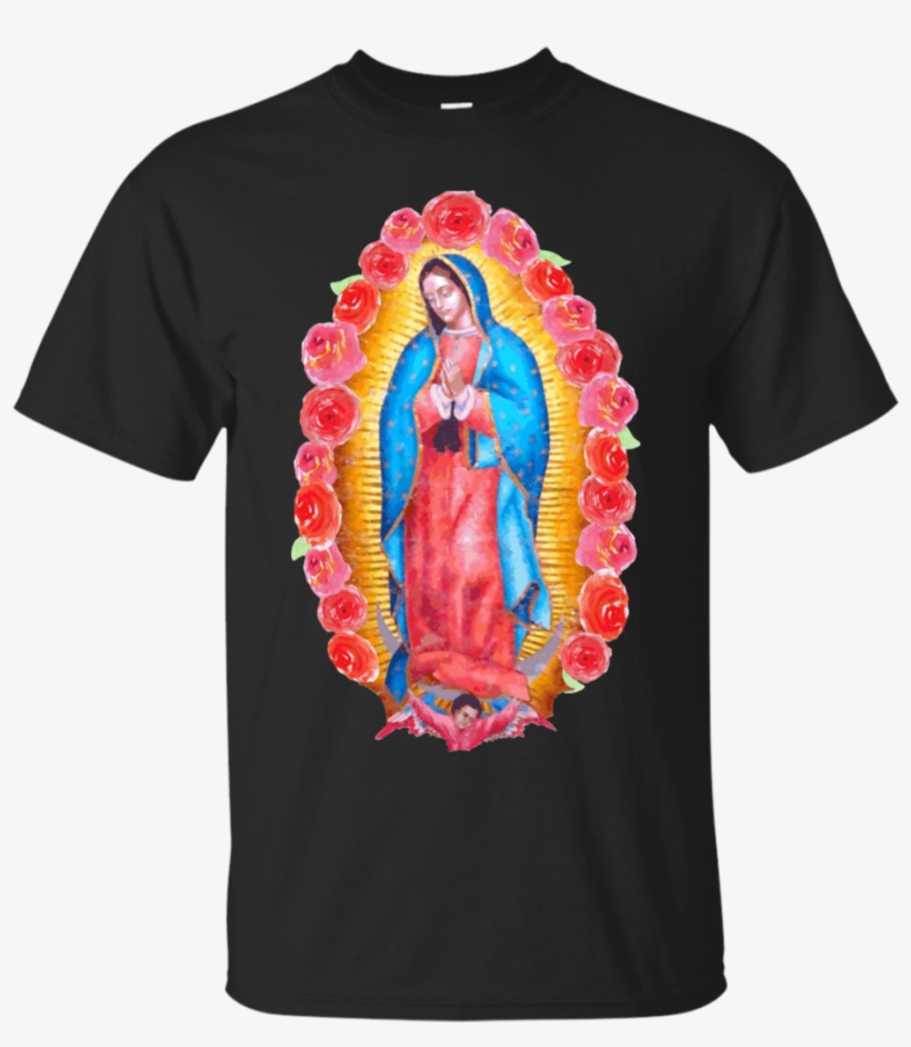 Our Lady Of Guadalupe T-shirt - T-shirt - Free Transparent PNG Download ...