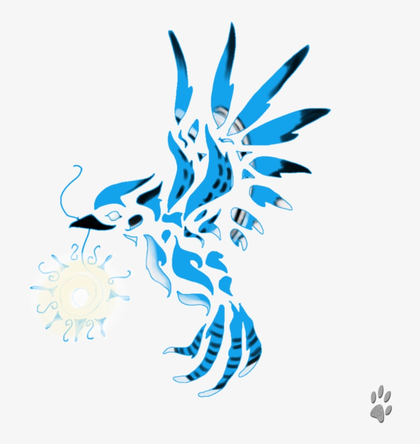 Blue Jay Tribal Blue Jay Tattoo Free Transparent Png Download Pngkey