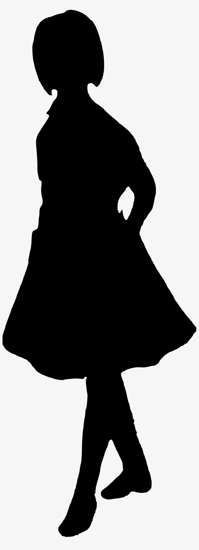 Free Download - Girl Silhouette Transparent Background - Free ...