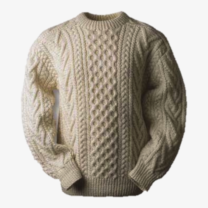 Sweater - Aran Sweater, transparent png #1177855