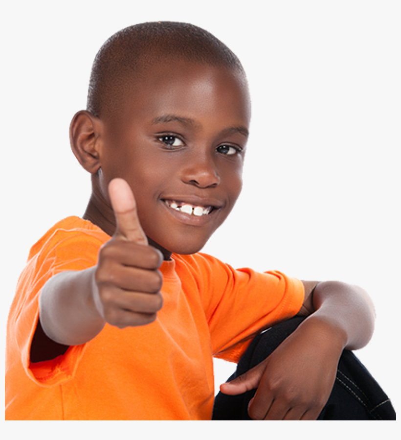 Black Kid Thumbs Up Png Image Black Kid Png Free Transparent