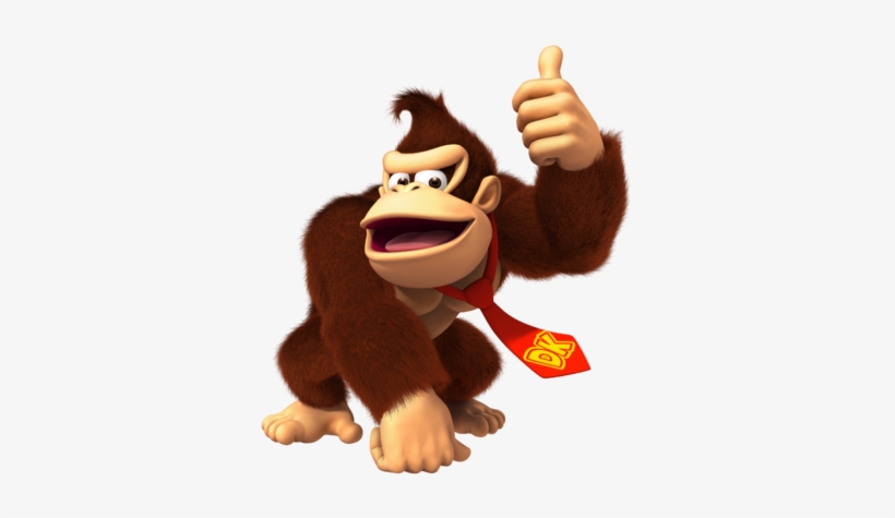 Donkey Kong 60 - Pdp Fight Pad Controller For Wii U/wii - Donkey Kong, transparent png #128025