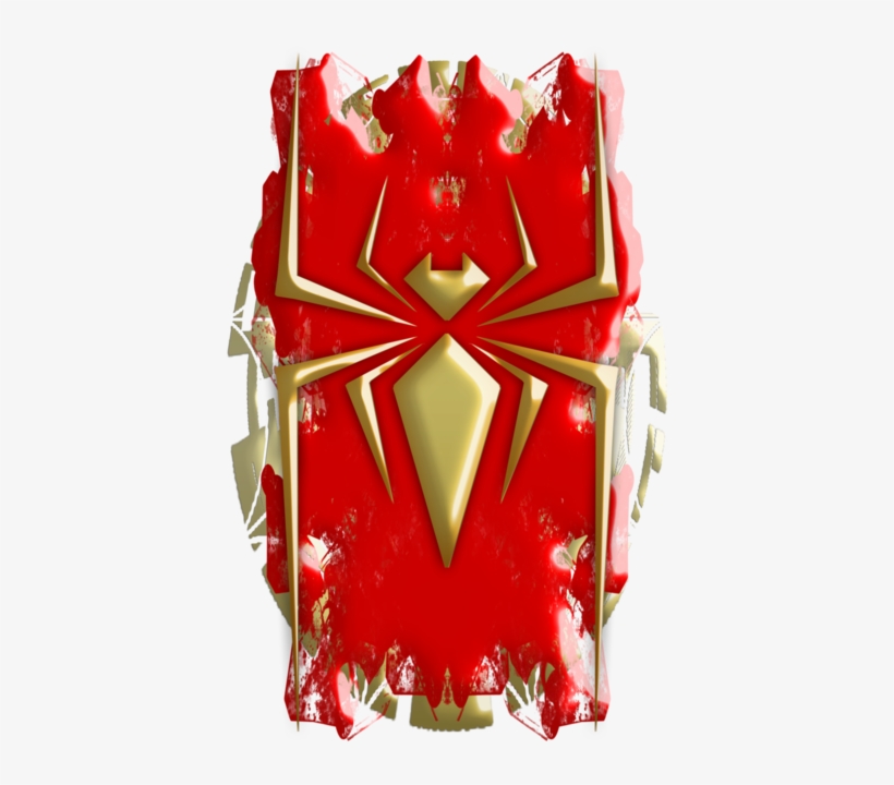 Iron Spider Man Logo - Spider-man's Powers And Equipment, transparent png #128663