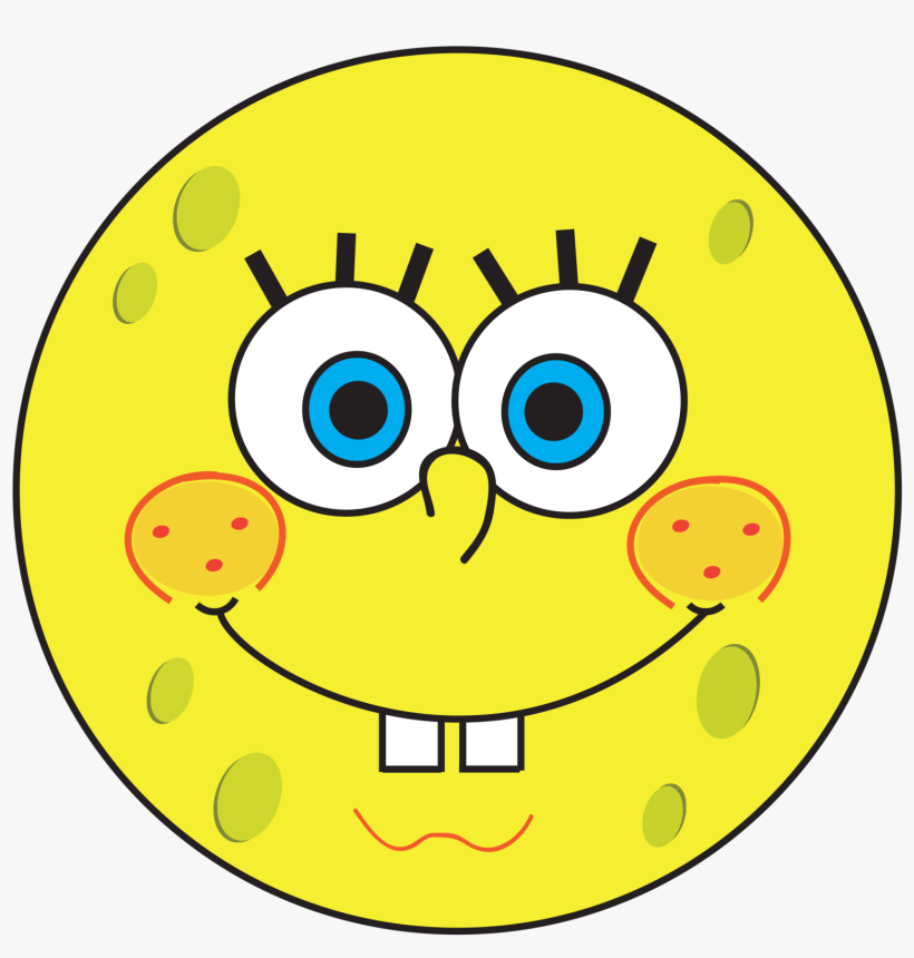 spongebob excited face