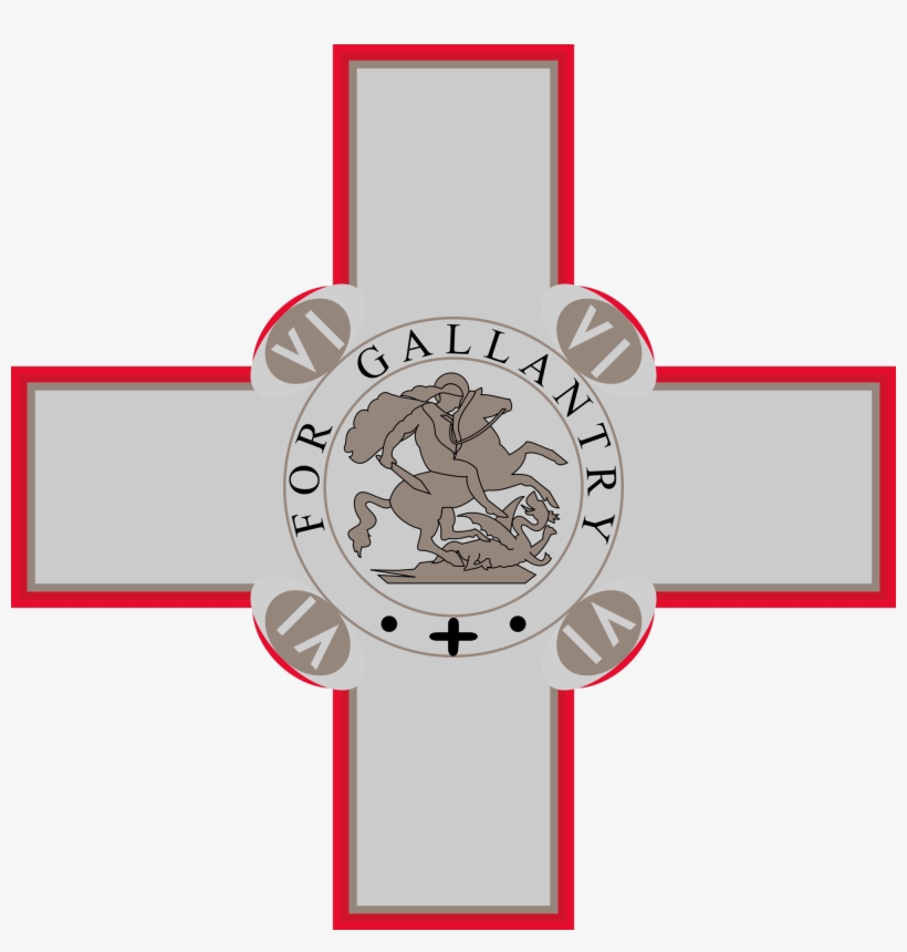 Open - Maltese Flag George Cross - Free Transparent PNG Download - PNGkey