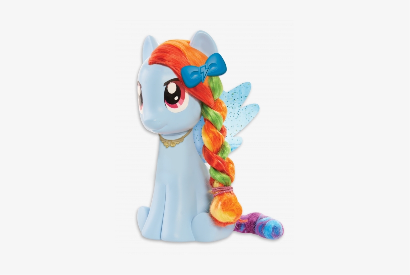 my little pony rainbow dash styling head