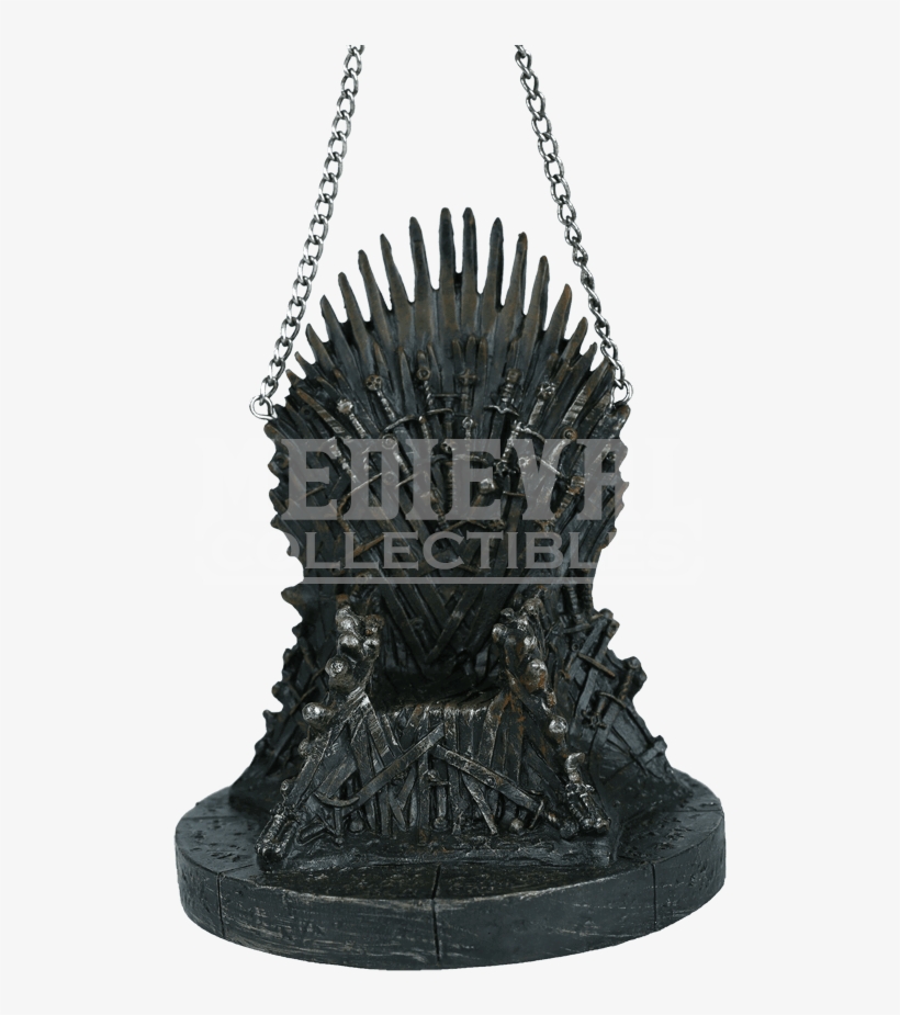 Game Of Thrones Iron Throne Ornament - Game Of Thrones 4.25" Resin Throne Holiday Ornament, transparent png #1252089