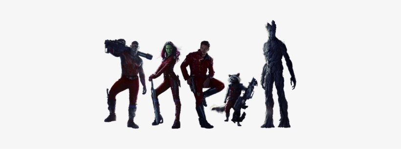 Guardians Of The Galaxy Full Team - Guardians Of The Galaxy Png, transparent png #1277920