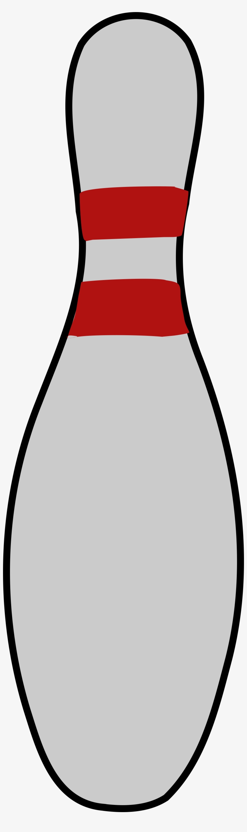 Single Clipart Bowling Pin - Bowling Pin Clip Art - Free Transparent ...