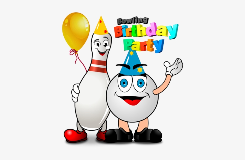 Bowling Clipart Happy Birthday - Bowling Birthday Party, transparent png #1279917