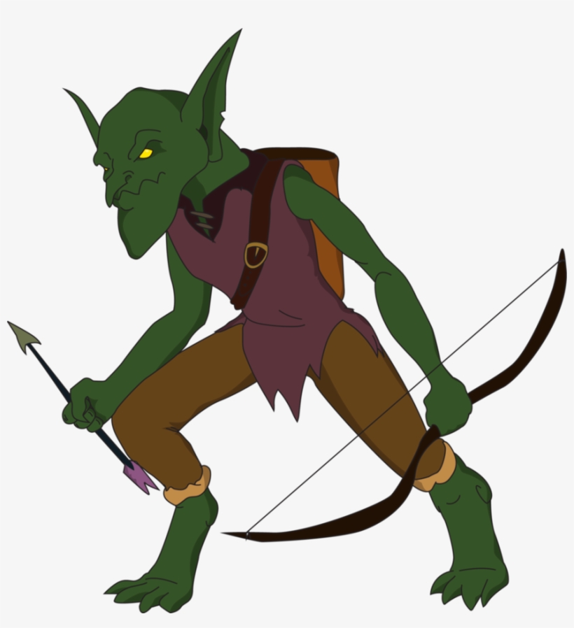 Goblin Archer By Jbird Fantasy Free Transparent Png Download Pngkey